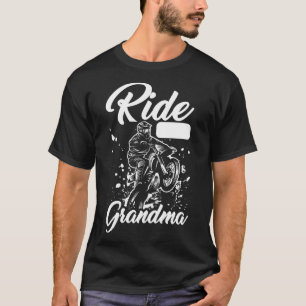 Dirt Bike Grandmother  Mx Motocross Dirt Biking Gr T-Shirt