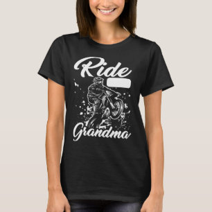 Dirt Bike Grandmother Mx Motocross Dirt Biking Gr T-Shirt