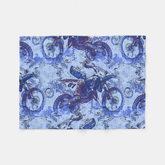 Dirt-Bike Heaven - Motocross Racers   Fleece Blanket