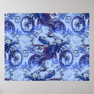 Dirt-Bike Heaven - Motocross Racers   Poster