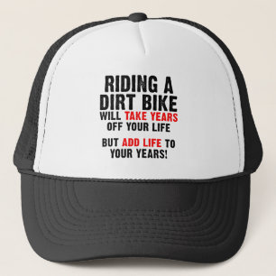 Dirt Bike Life To Your Years Motocross Cap Hat