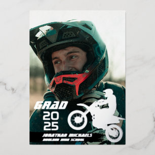 Dirt Bike Motocross 2 Photo Graduation