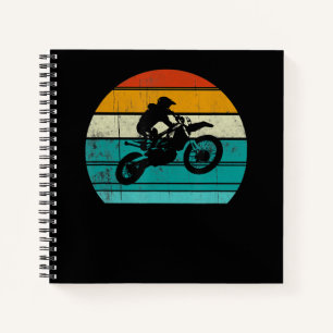 Dirt Bike Motocross Motorcycle Gift For Men Notebook