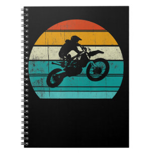 Dirt Bike Motocross Motorcycle Gift For Men Notebook