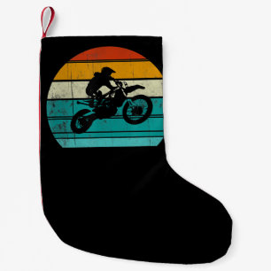 Dirt Bike Motocross Motorcycle Gift For Men Small Christmas Stocking