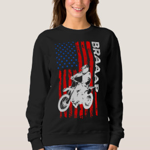 Dirt Bike Motocross Mx Rider Off Road Racing 8 Sweatshirt