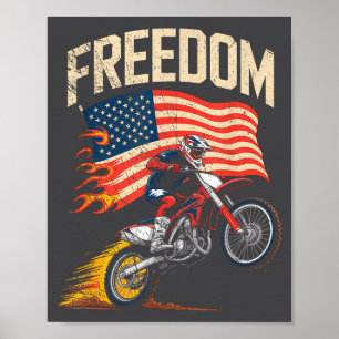 Dirt Bike Motocross Poster