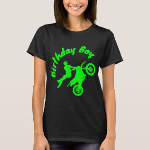 Dirt Bike Motocross Rider B-day Boy Extreme Birthd T-Shirt