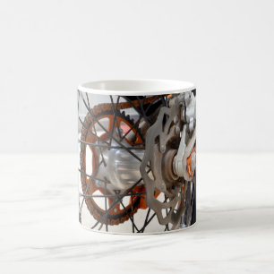 Dirt Bike Motorbike Wheel Cog, Coffee Mug