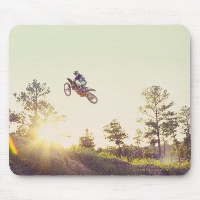 Dirt Bike Mouse Pad (Front)