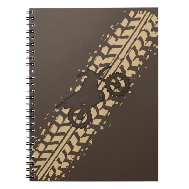 Dirt Bike Mud Notebook (Front)