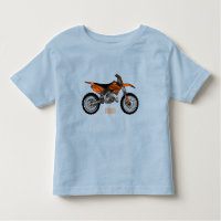 Dirt bike off-road motorcycle / motocross cartoon