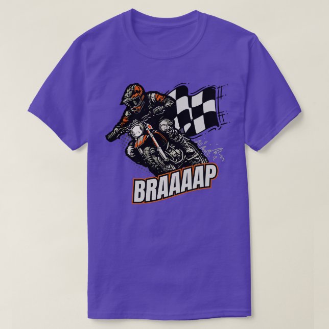 Dirt Bike Race Motorsport Motorbike T-Shirt (Design Front)