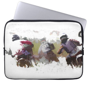 Dirt-bike Racers Laptop Sleeve