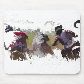 Dirt-bike Racers Mouse Pad