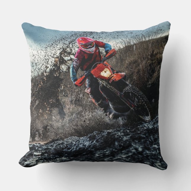 Dirt bike rider cushion (Front)