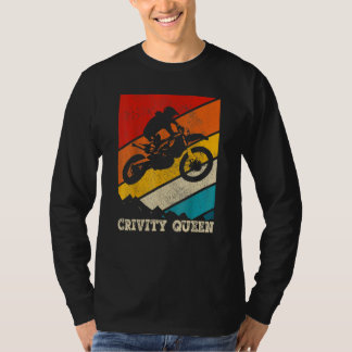 Dirt Bike Rider Gravity Check Motocross Gravity Qu T-Shirt