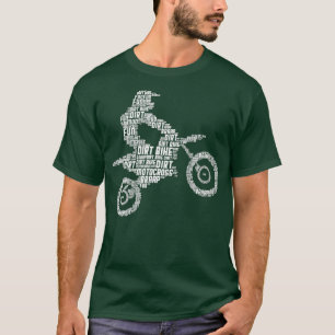 Dirt Bike Rider Motocross Enduro Dirt Biking Boys T-Shirt