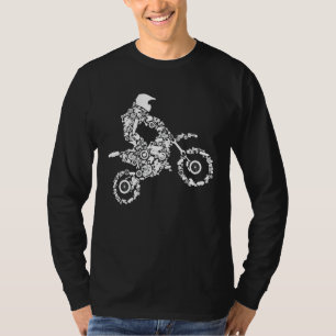 Dirt Bike Rider Motocross Enduro Dirt Biking Boys T-Shirt