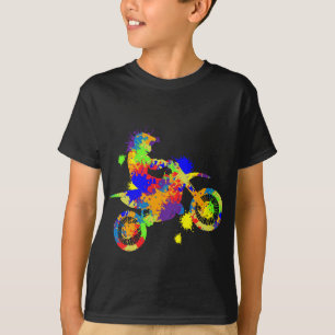 Dirt Bike Rider Motocross Enduro Dirt Biking Boys T-Shirt