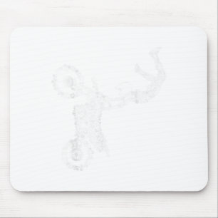 Dirt Bike Rider Motocross Enduro Dirt Biking Men K Mouse Pad