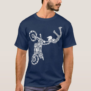 Dirt Bike Rider Motocross Enduro Dirt Biking Men T-Shirt