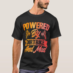 Dirt Bike Rider Motocross Watercolor Dirtbike And  T-Shirt