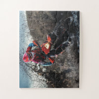 Dirt bike rider throw pillow