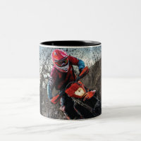 Dirt bike rider throw pillow