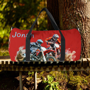 Dirt Bike Riders Motocross Racing Duffle Bag