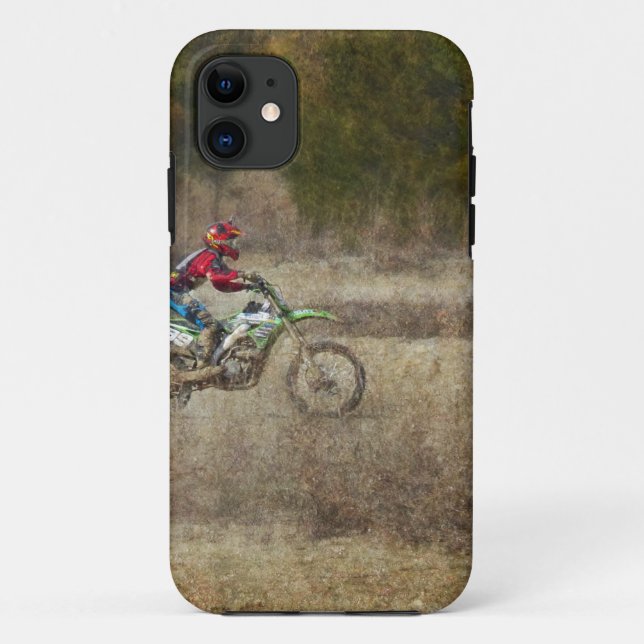 Dirt Bike Riding Case-Mate iPhone Case (Back)