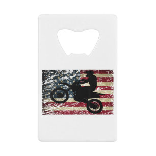 Dirt Bike USA Flag T-Shirt Motocross American Flag