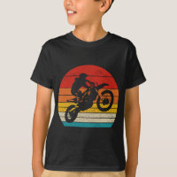 Dirt Bike Vintage Motocross MX Enduro Motorcycle B