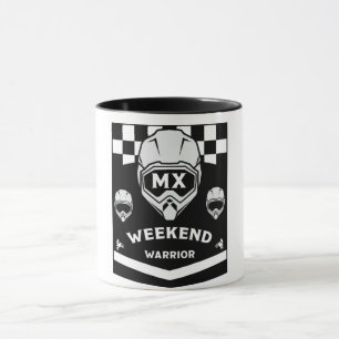 Dirt Bike Weekend Warrior Motocross Rider Coffee M Mug