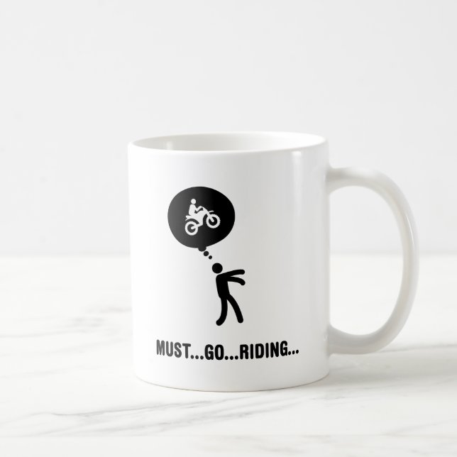 Dirt Biking Coffee Mug (Right)