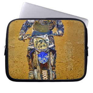 Dirt-Biking Moto-X Champ Designer #Gift Laptop Sleeve