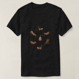 Dirt Digging Dogs - on a beach vacation.   T-Shirt