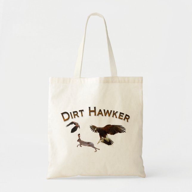 Dirt Hawker Tote Bag (Front)