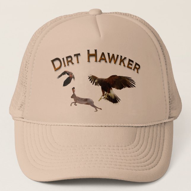Dirt Hawker Trucker Hat (Front)