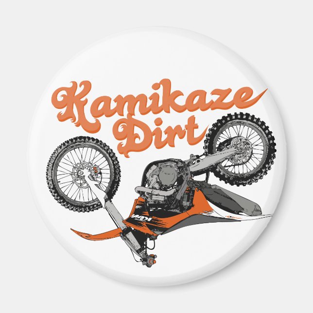 Dirt Kamikaze Magnet (Front)