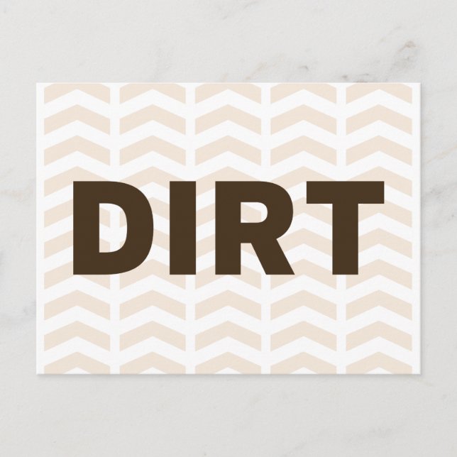 Dirt Postcard (Front)