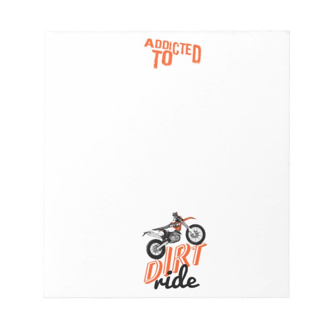 Dirt riders notepad (Front)