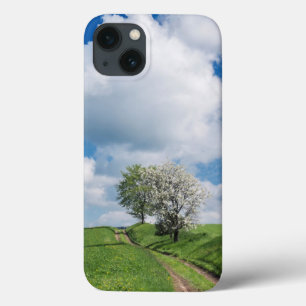 Dirt Road and Apple Trees iPhone 13 Case