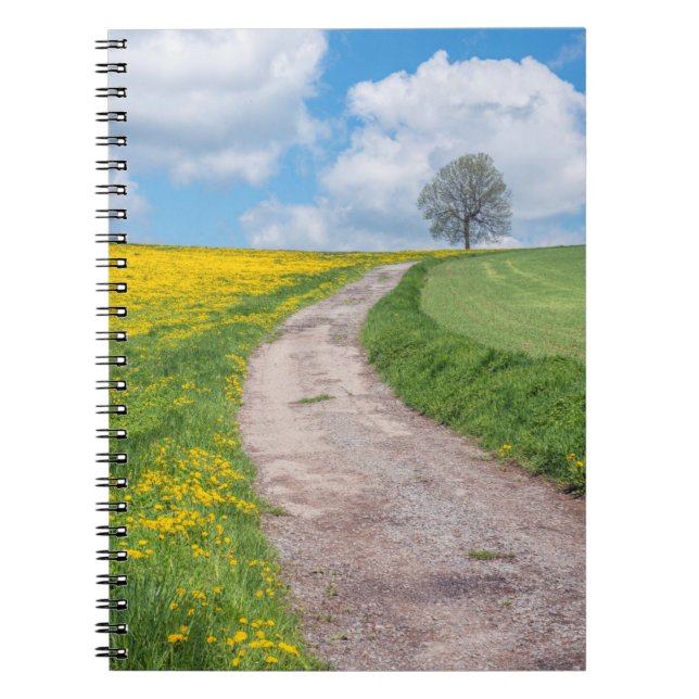 Dirt Road and Tree Notebook (Front)