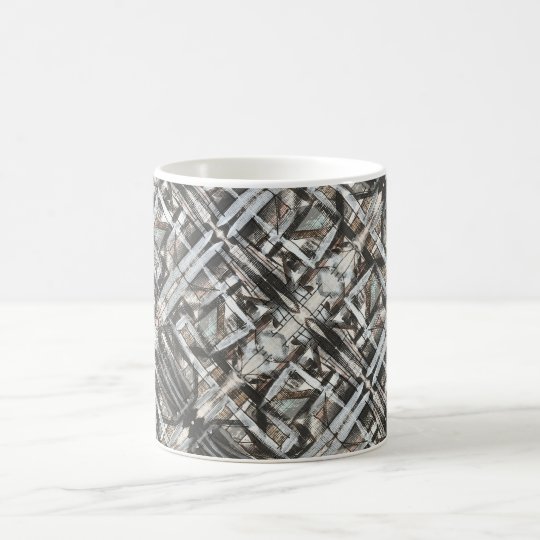 Dirt Road-Hand Painted Abstract Brushstrokes Coffee Mug
