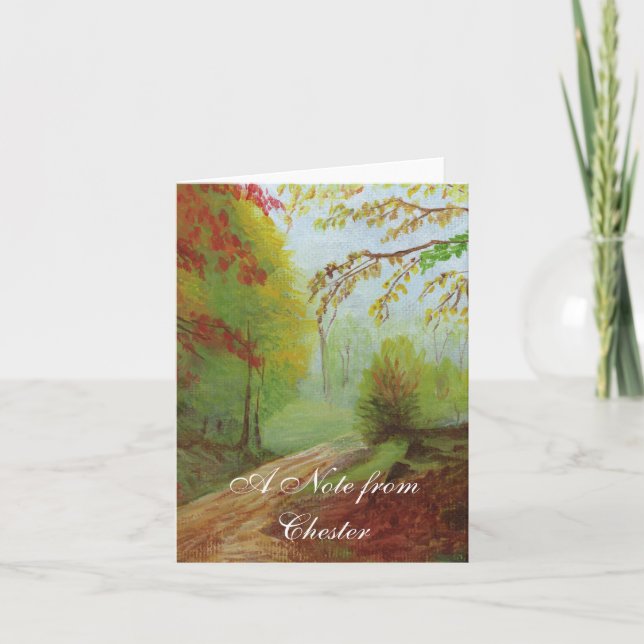 Dirt Road Note Card (Front)