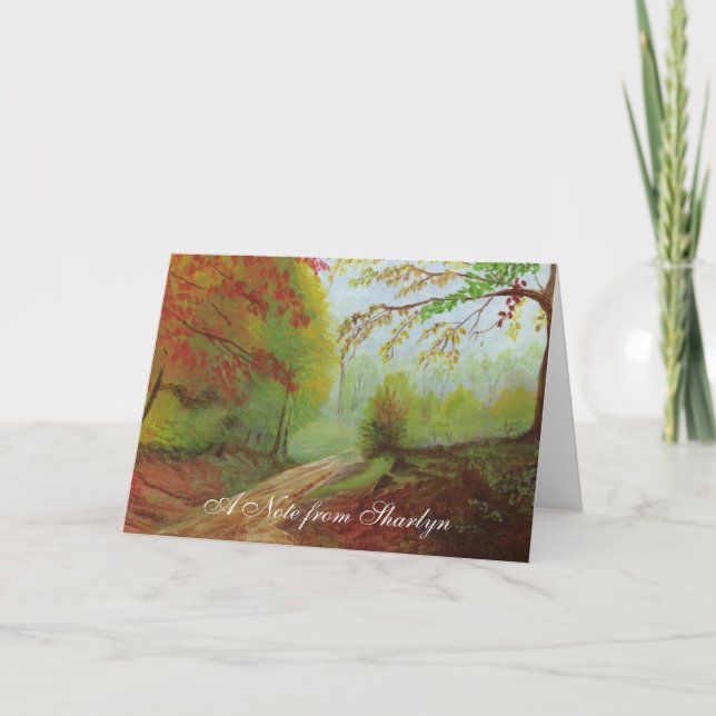 Dirt Road Note Card (Front)