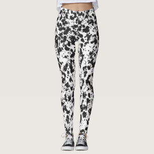 Dirt splash texture background or Abstract spatter Leggings