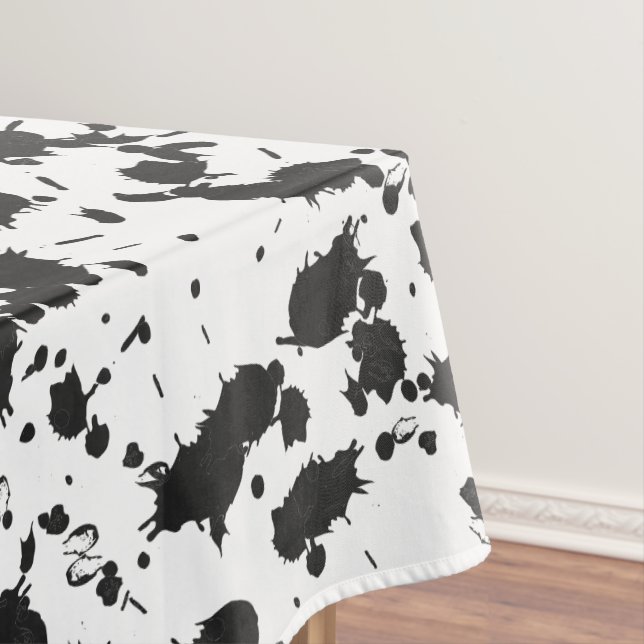 Dirt splash texture background or Abstract spatter Tablecloth (In Situ)
