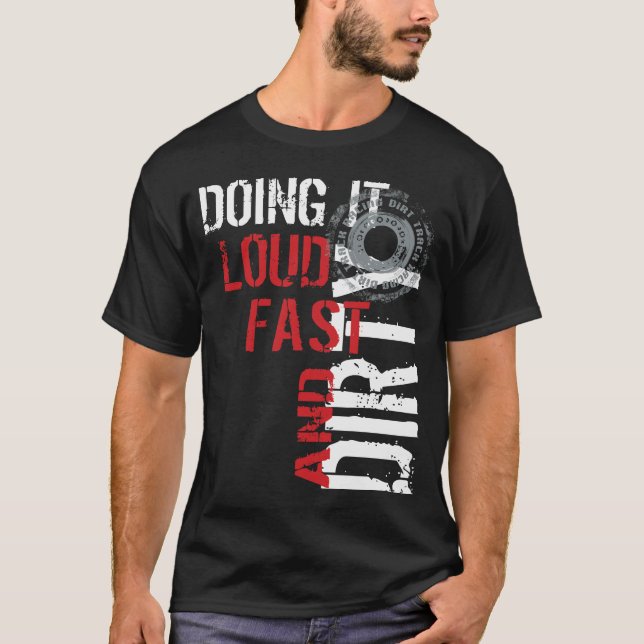 Dirt Track Racing Apparel T-Shirt (Front)